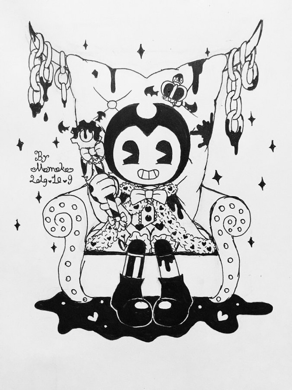 bendyinktober2019batim同人