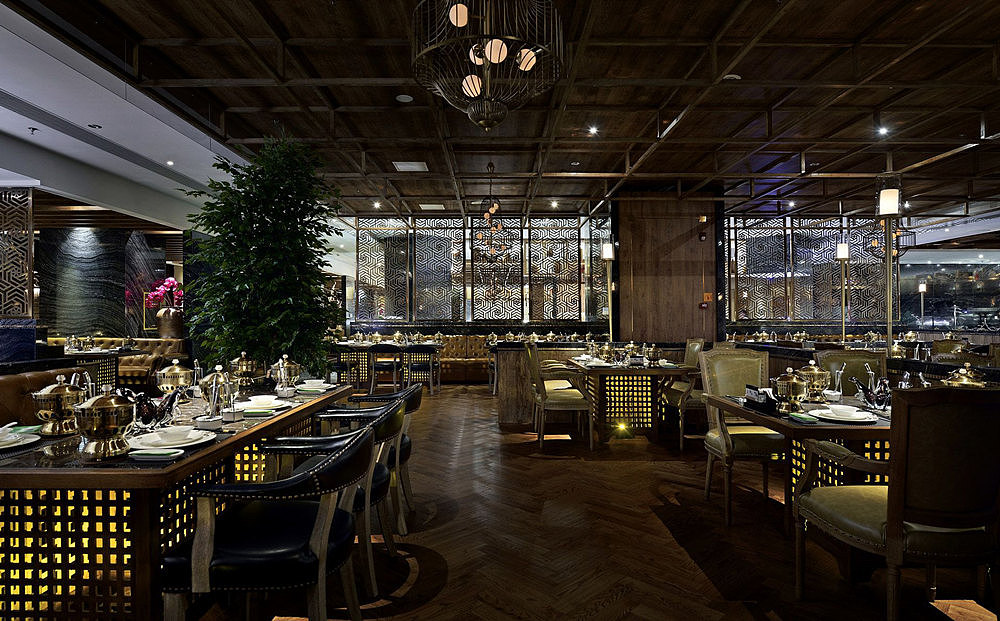 郑州澜悦海鲜自助餐厅装修设计公司案例