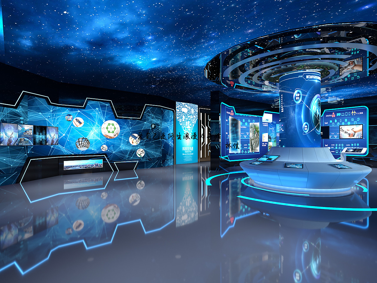 企业展厅 —— 科技与企业文化的碰撞!