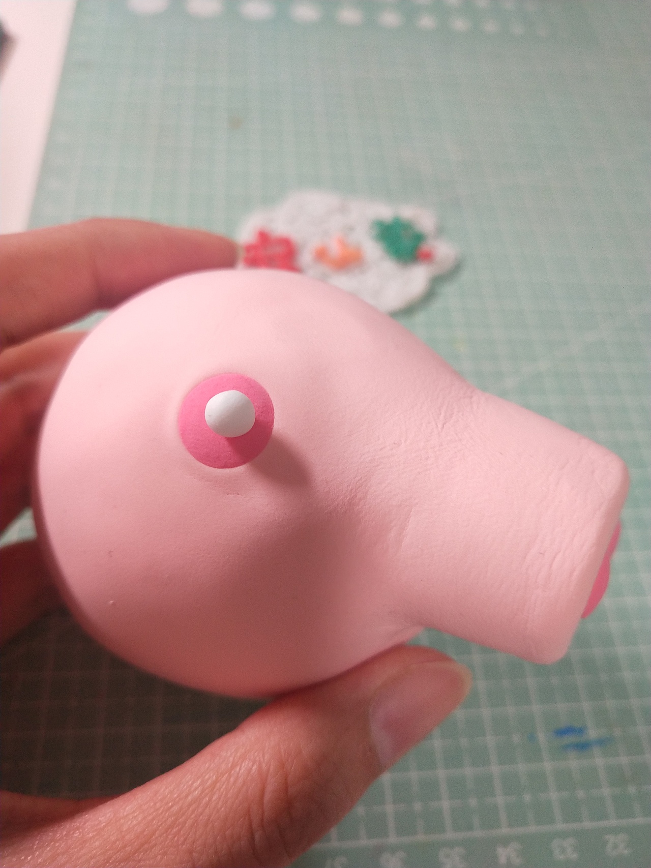 小猪佩奇的叔叔造型制作步骤