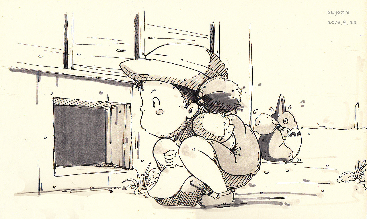 速写（图ZMTE1Njk2MTI=） - 绘画 - 站酷设计师雅馨Elsie原创素材 - 站酷ZCOOL