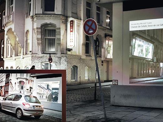 透视效果的十字路口，不再“亲人两行泪”