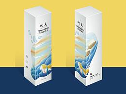 化妝品包裝設(shè)計(jì)插畫