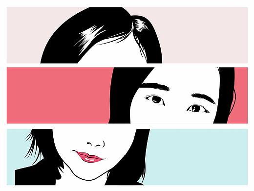 就想畫畫人像插畫（個人主頁-ZMzEzMzkzNDA=） - 圖案 - 站酷設(shè)計師鱷魚小姐kathryn原創(chuàng)素材 - 站酷ZCOOL