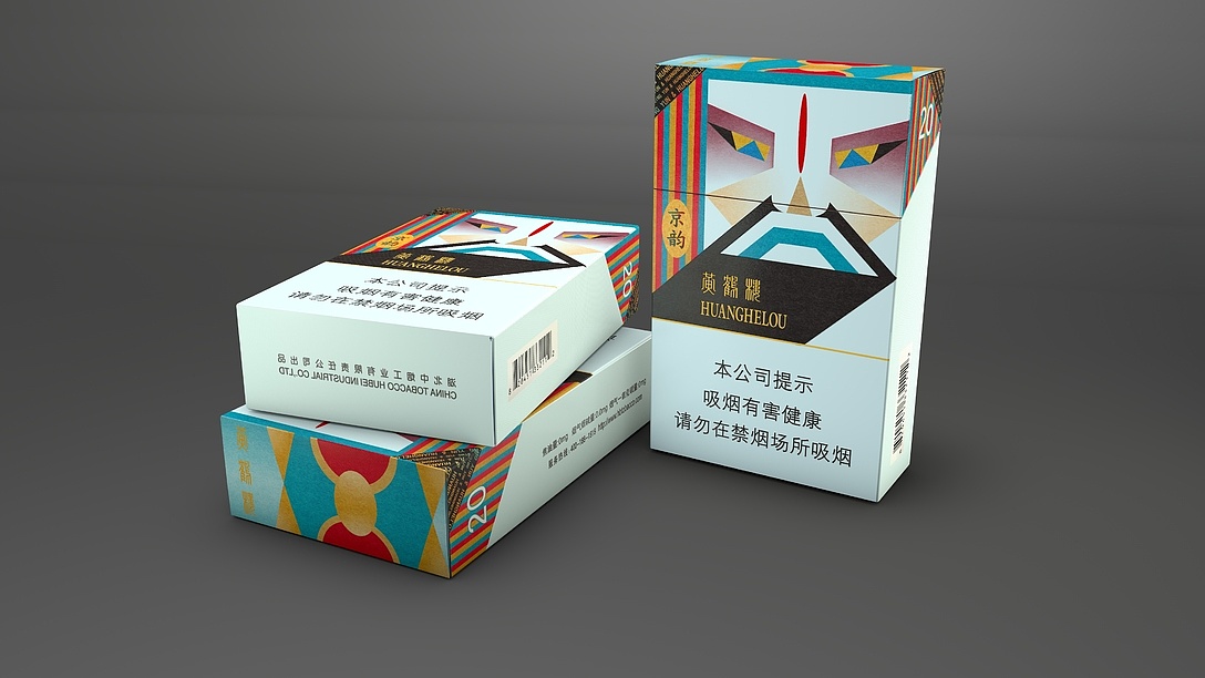 "京韵"戏曲主题烟包设计