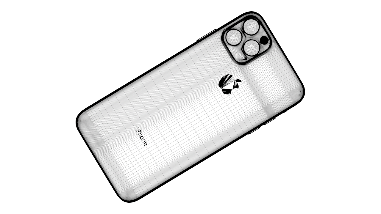 C4D建模渲染--iPhone XI Max长这样?