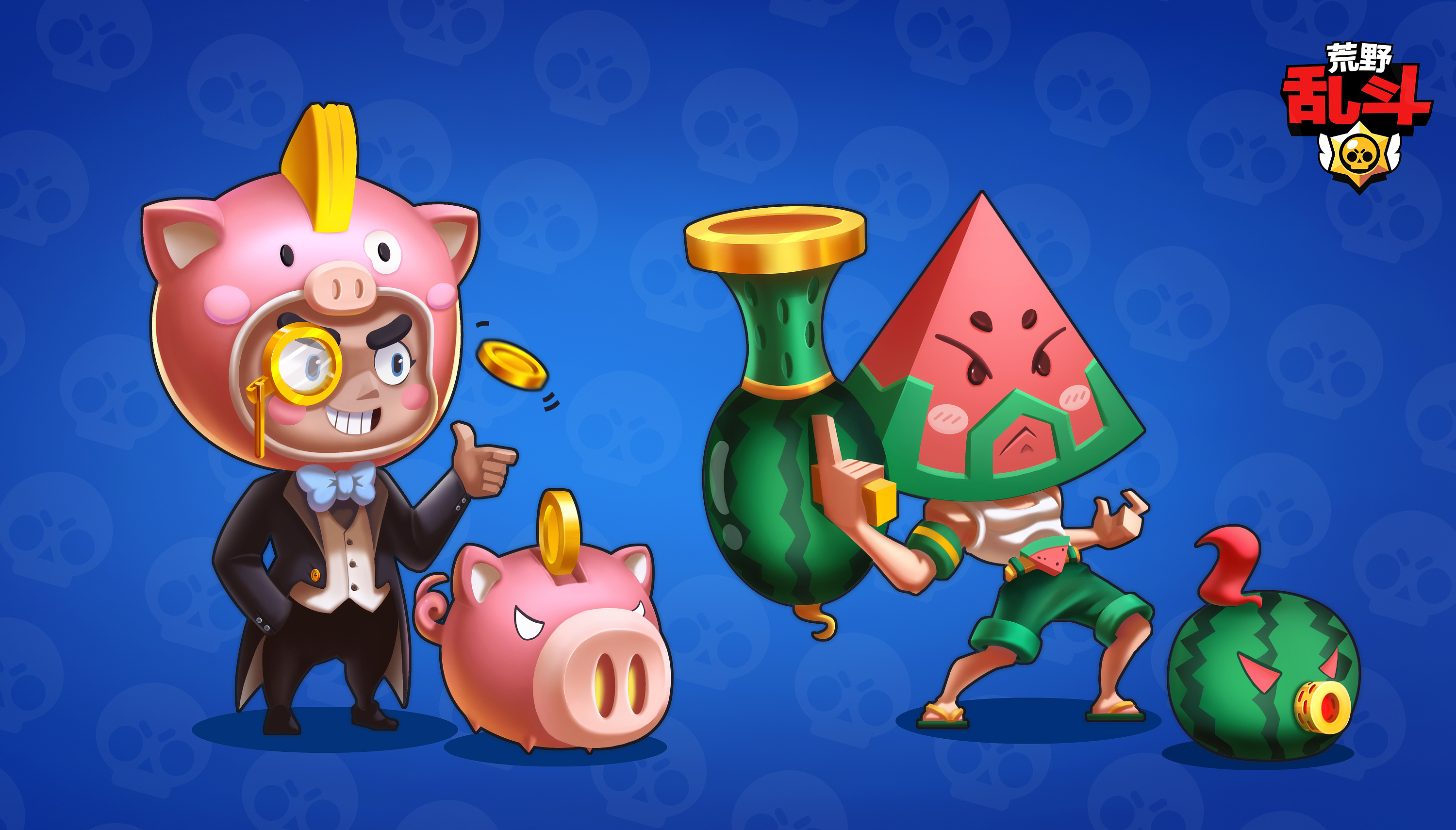 荒野乱斗角色练习 非官方