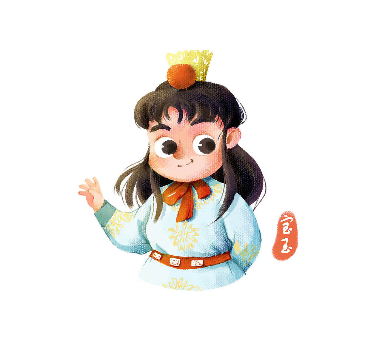 红楼 萌（图ZMzAzNDExNTMy） - 商业插画 - 站酷设计师ZZMwonder原创素材 - 站酷ZCOOL