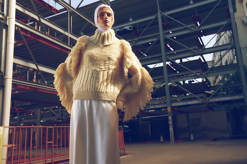 时尚拍摄创作|机械停车场也能出大片