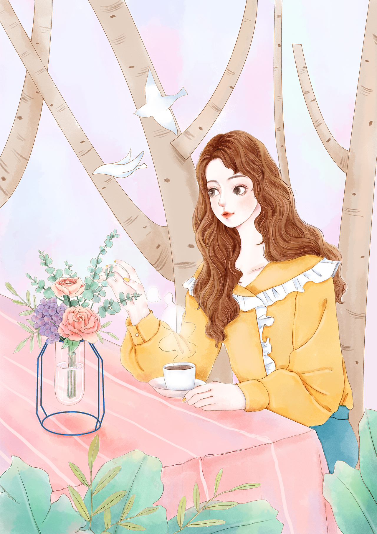 一些封面与插图（图ZMTkzMDMzMjA0） - 商业插画 - 站酷设计师林夏adou原创素材 - 站酷ZCOOL
