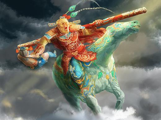 齐天大圣-插画习作