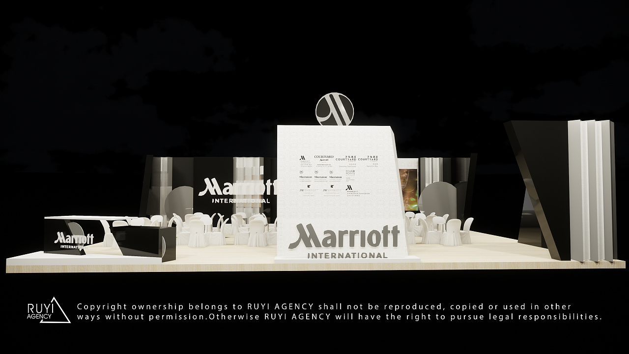 2019 深圳万豪婚博会展位设计