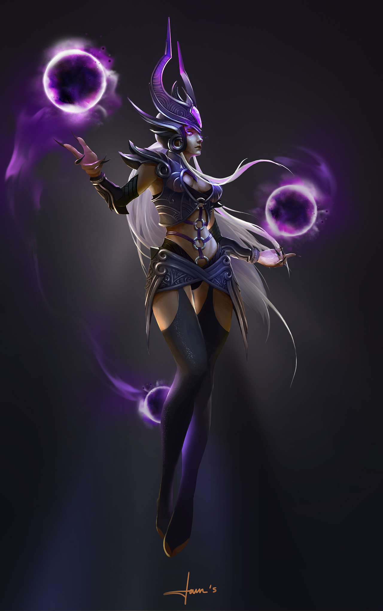 lol同人暗黑元首辛德拉