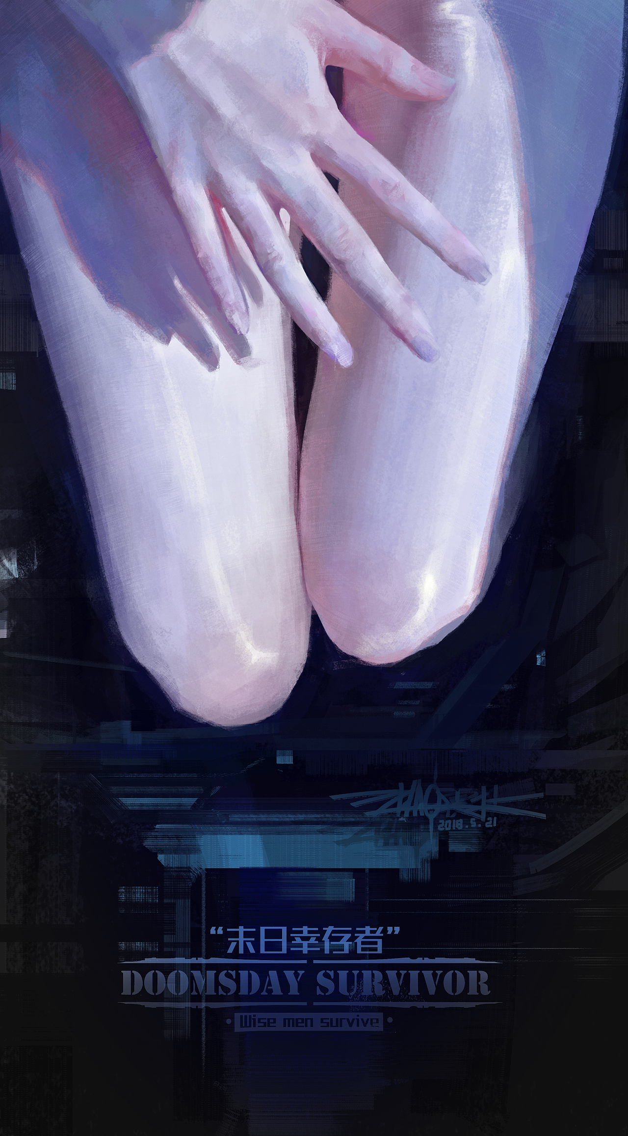 赵震北手绘的の101个女孩