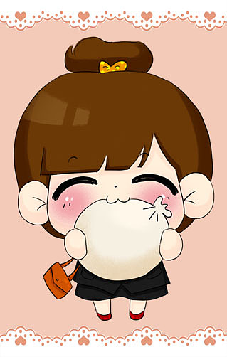 小Q自制卡贴（图ZMzczOTUwOA==） - 商业插画 - 站酷设计师小Q_原创素材 - 站酷ZCOOL