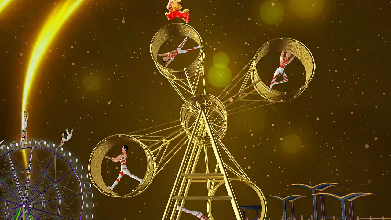 十五届吴桥国际杂技艺术节开幕动画