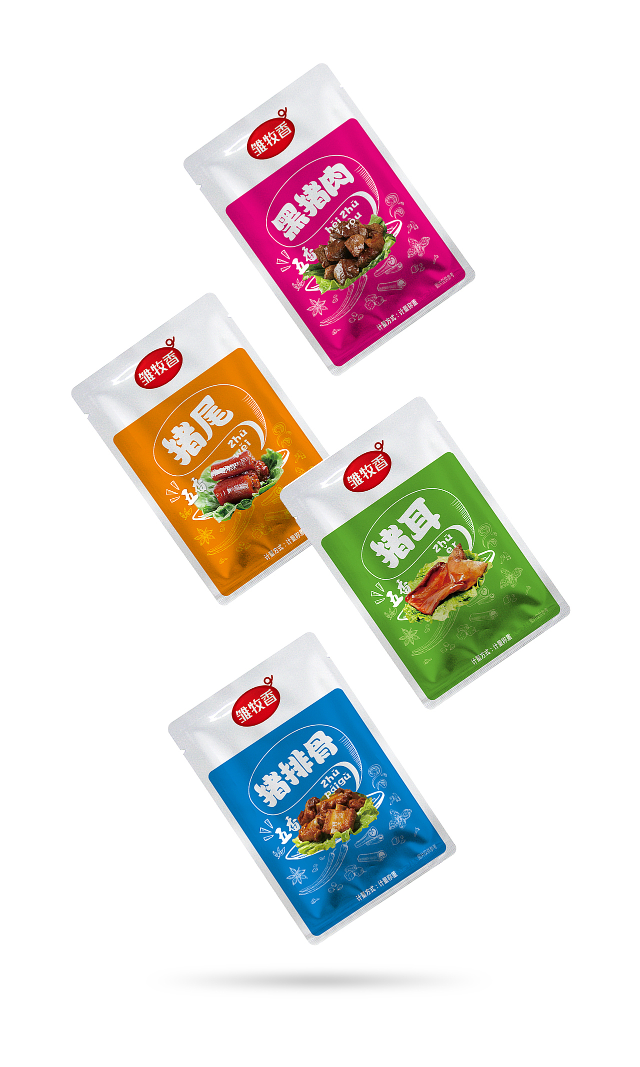 雏牧香 生态肉系列包装