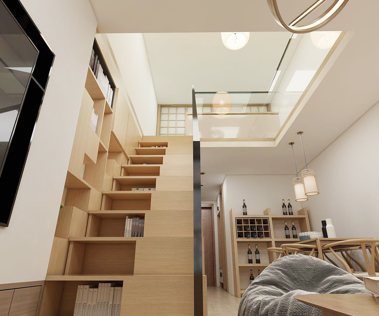 日式-公寓|空间|家装设计|二木空间 - 原创作品 - 站酷 (ZCOOL)