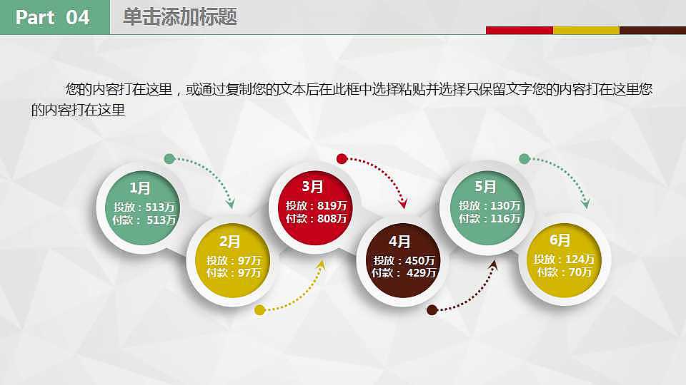 精美大气2017工作总结汇报模版