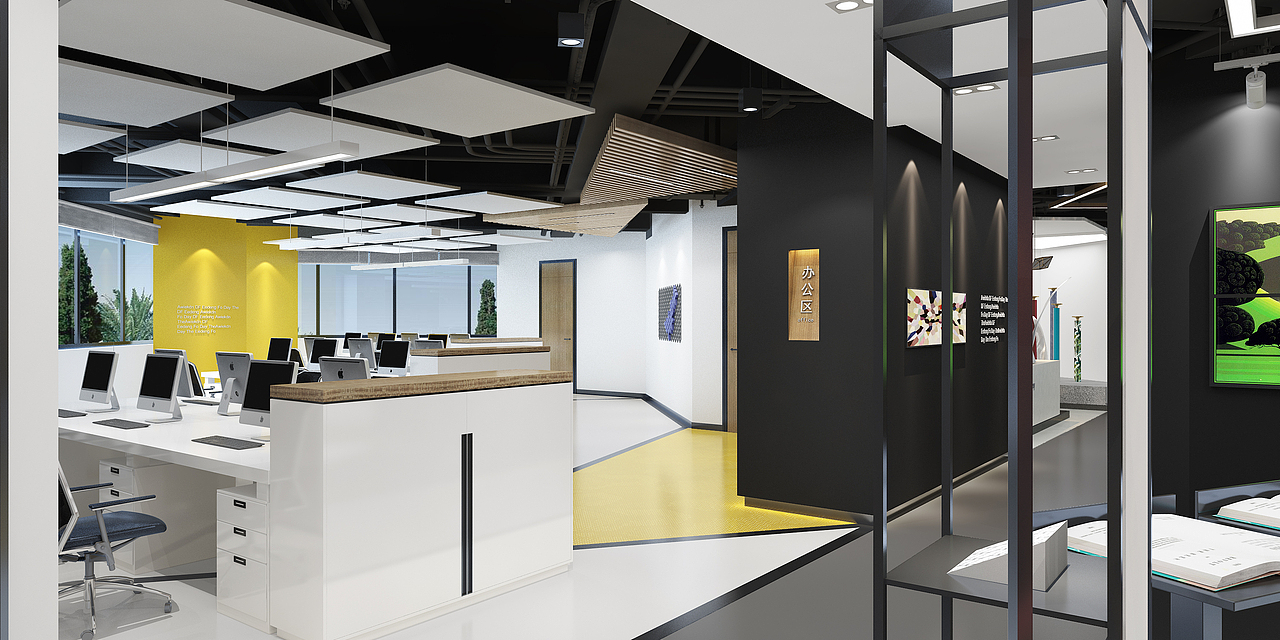 某墙纸办公展厅