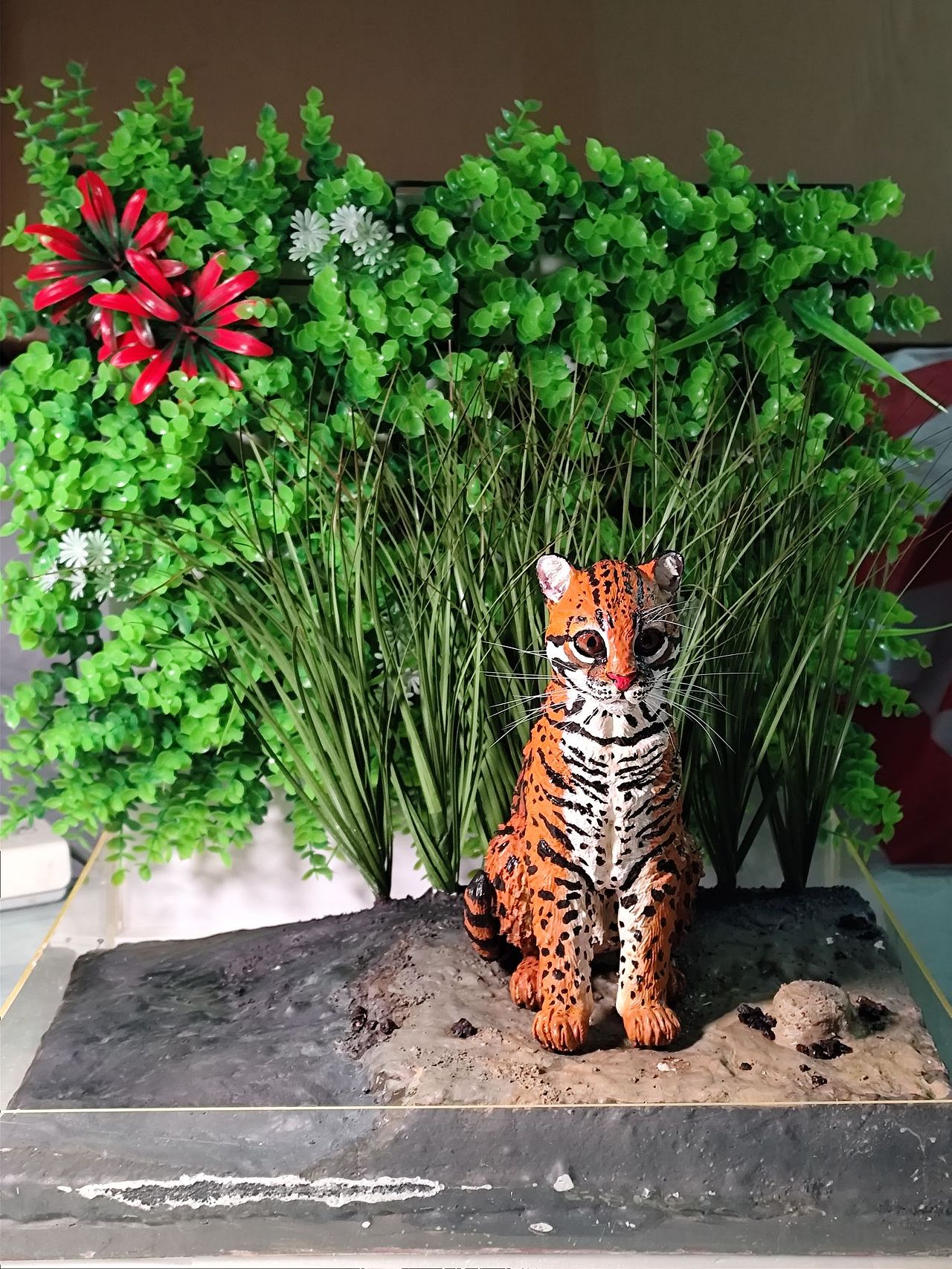 首次尝试做了一个猫科动物体才得场景模型