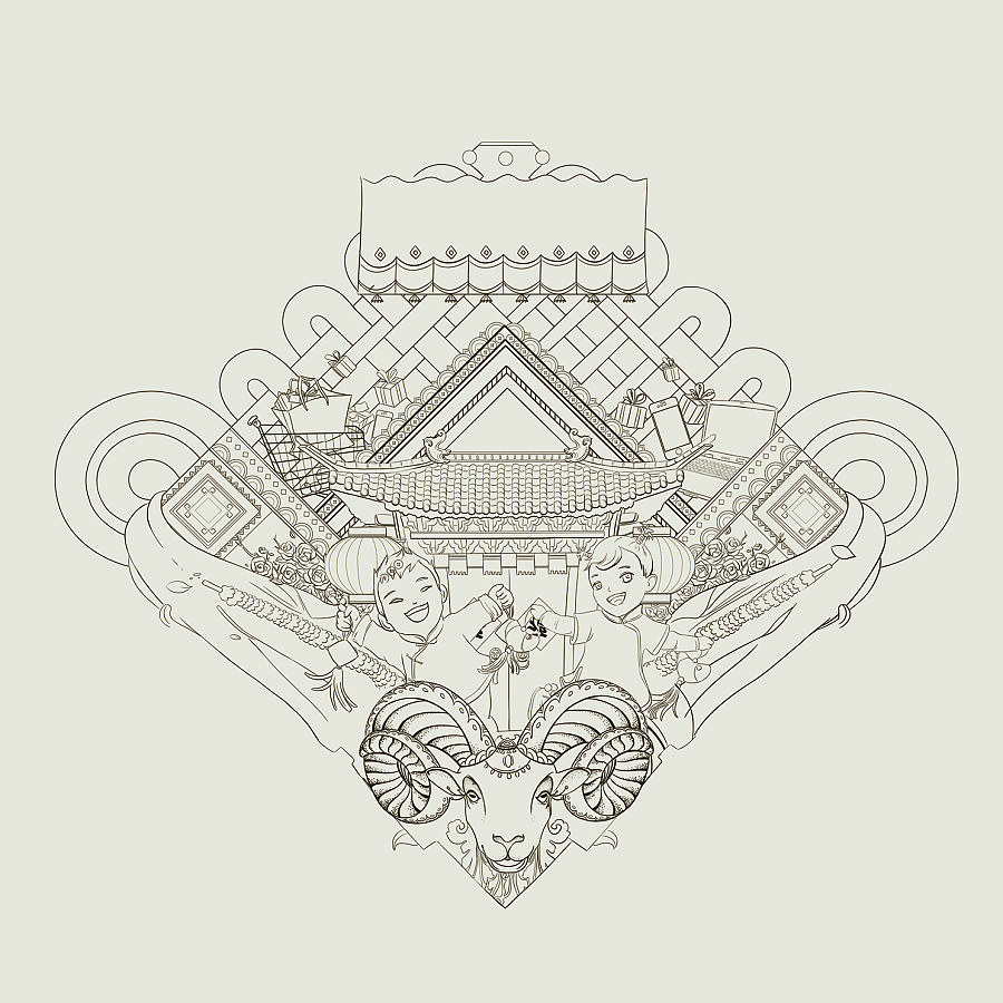 2015春节大礼包（图ZMjQ2NzQ5NTY=） - 其他平面 - 站酷设计师张庆锋设计原创素材 - 站酷ZCOOL