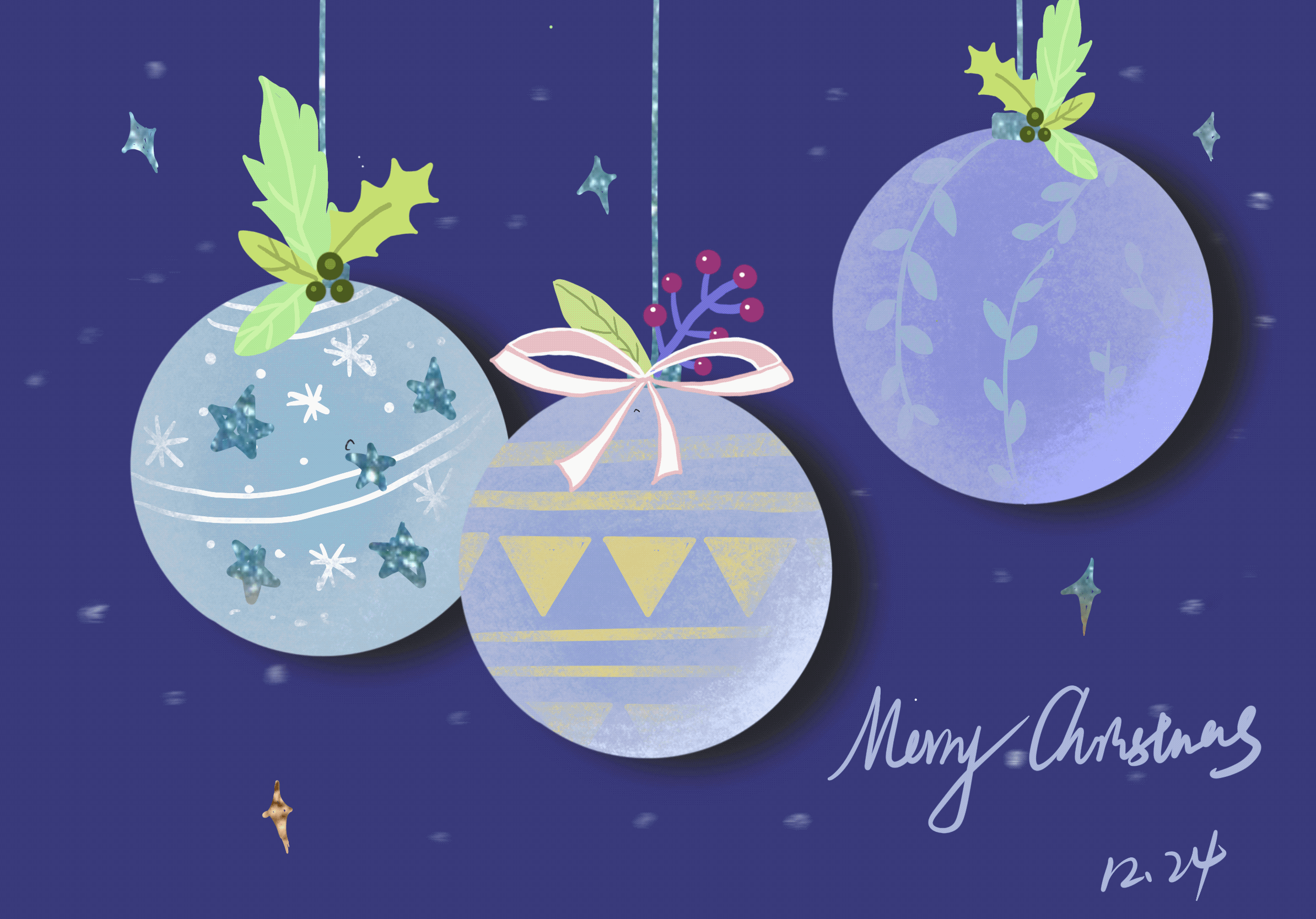 圣诞系列动效（图ZMTkxNDU4Njc2） - 图案 - 站酷设计师活捉一只关关原创素材 - 站酷ZCOOL