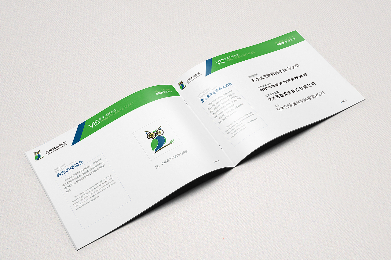 天才优选教育vi系统