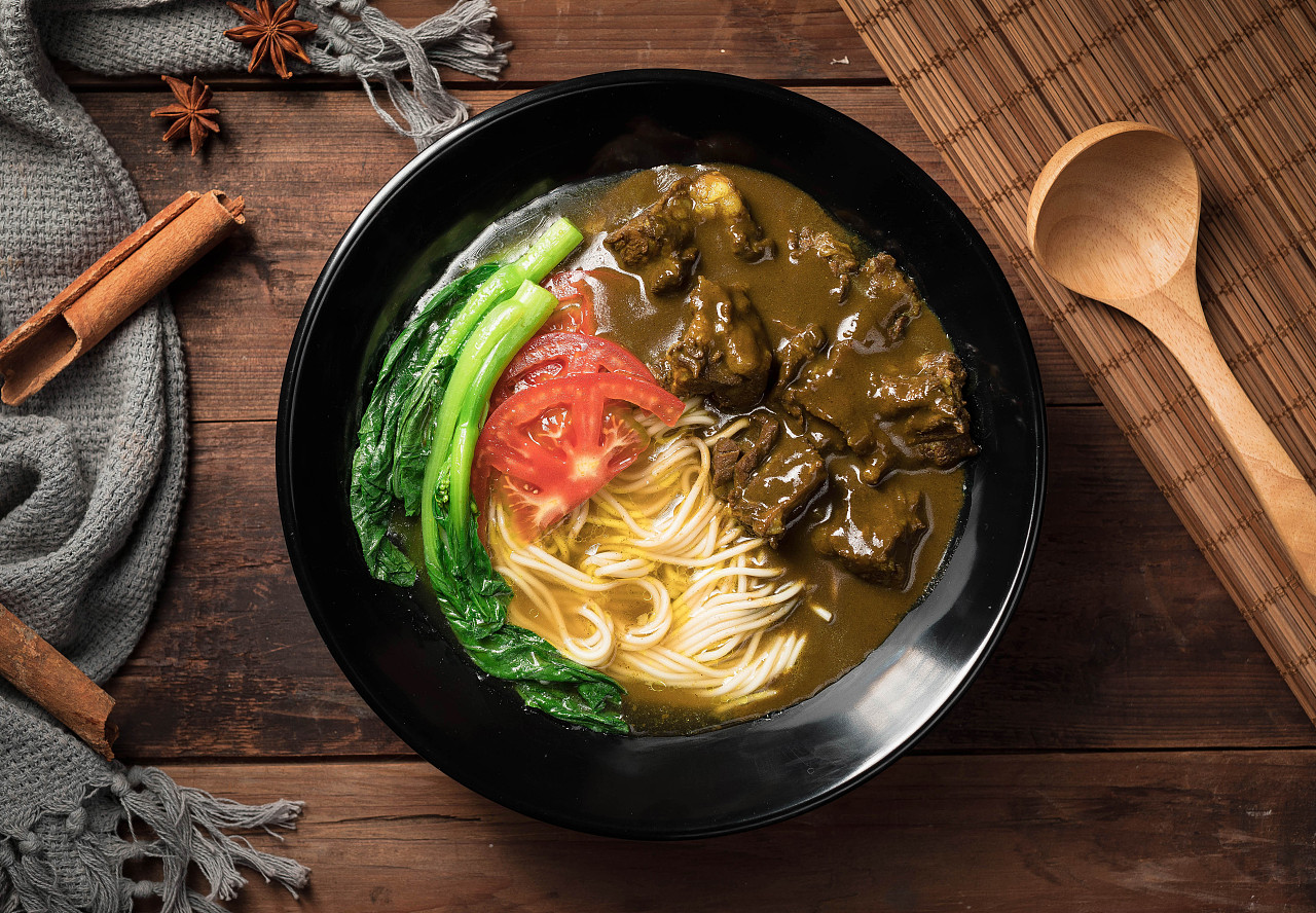 面馆大碗面一组 南京本地美食摄影 饭店摄影 菜单摄影