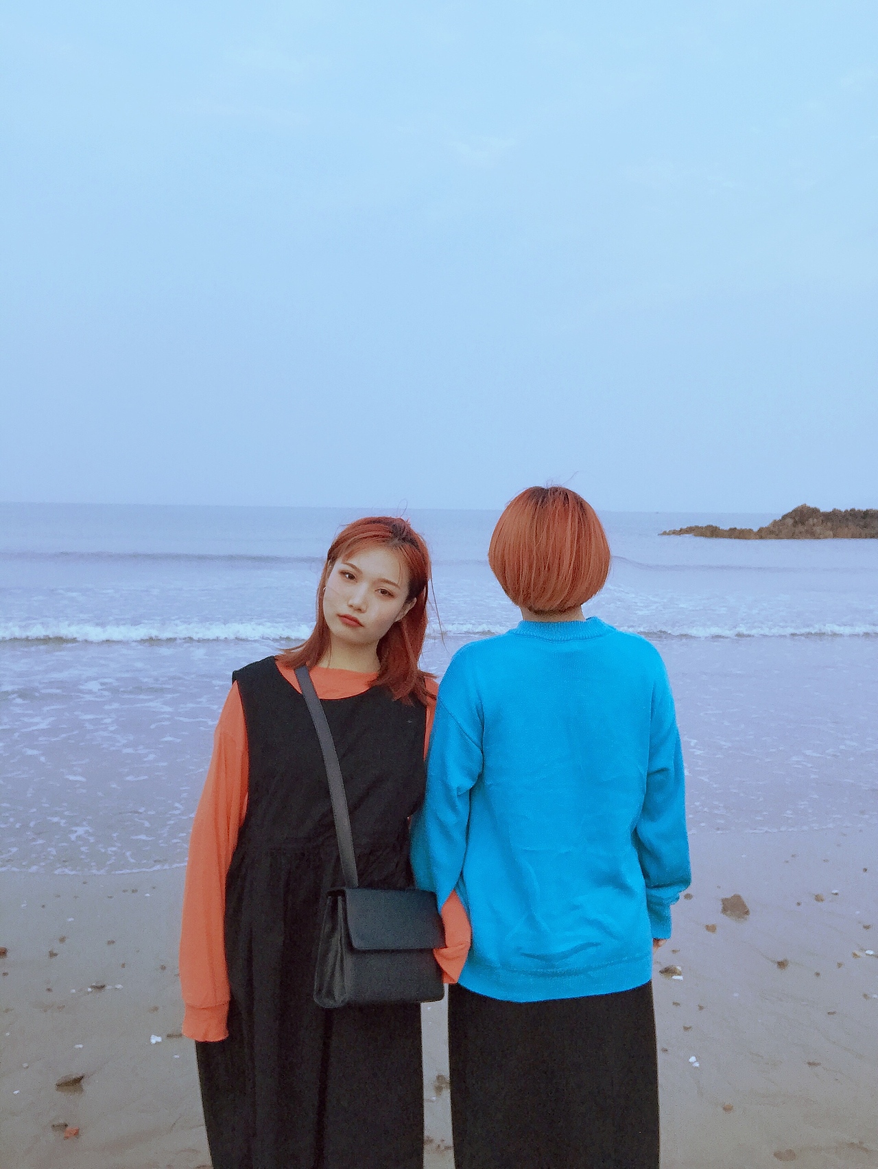 青岛❤小麦岛❤娜娜和我（图ZMTc5MzkyMzA4） - 风光摄影 - 站酷设计师阿柯ak原创素材 - 站酷ZCOOL