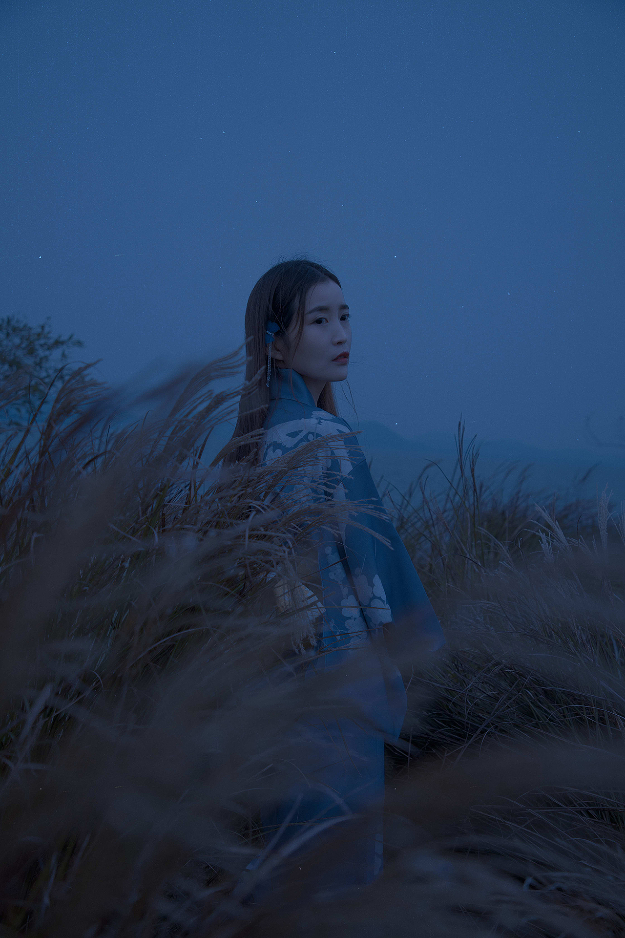 蓝色的梦-发生在蓝色的夜里（图ZMjI5NTIzNjgw） - 人像摄影 - 站酷设计师三维设小周原创素材 - 站酷ZCOOL