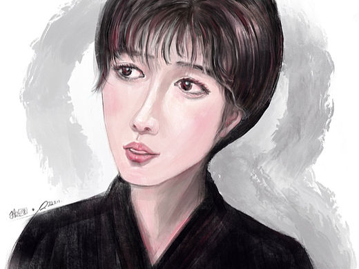 日系少女厚涂
