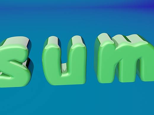 三维文字（个人主页-ZMjYwODkwNjQ=） - 其他三维 - 站酷设计师蓝蓝的天空_jxw原创素材 - 站酷ZCOOL