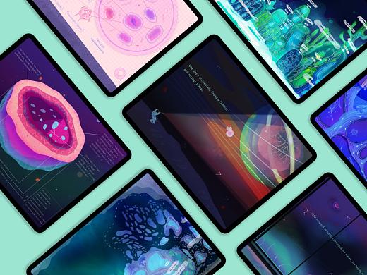 探索星球-科普星球（个人主页-ZNDEwMzU4ODQ=） - 绘本 - 站酷设计师7MER原创素材 - 站酷ZCOOL