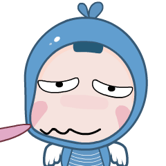 2套小蜜卡通表情包(现呆呆萌萌)|动漫|网络表情|耳朵陈rp_原创作品