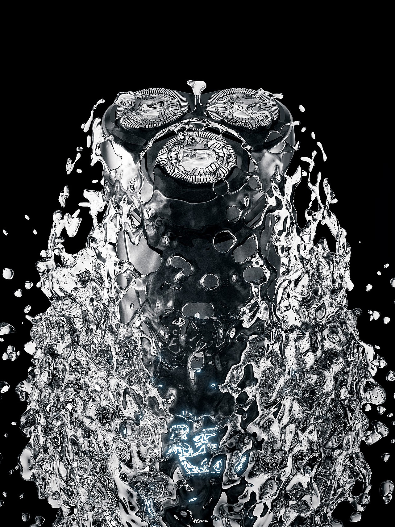 2022-2 动画渲染-飞科剃须刀