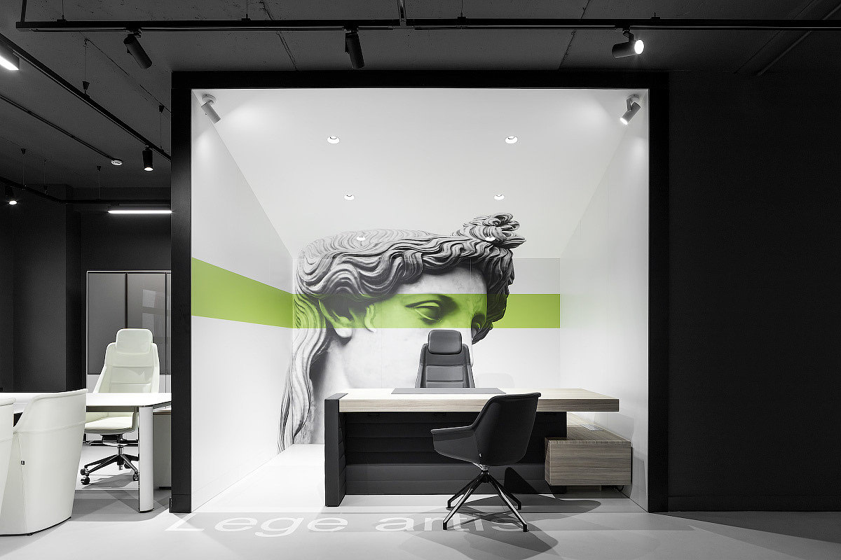 Las艺术展厅 3D效果图制作