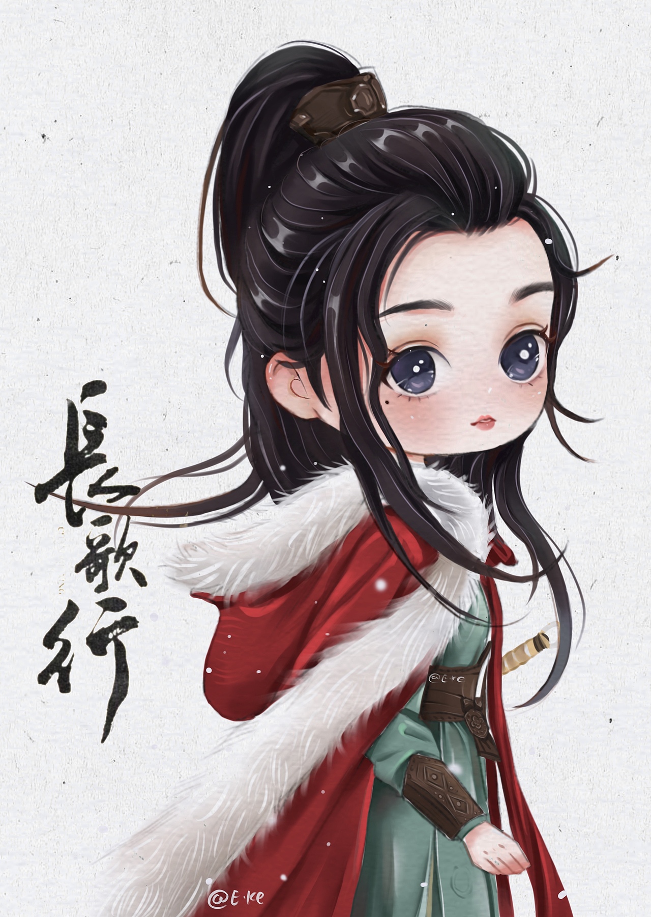 长歌行q版插画头像