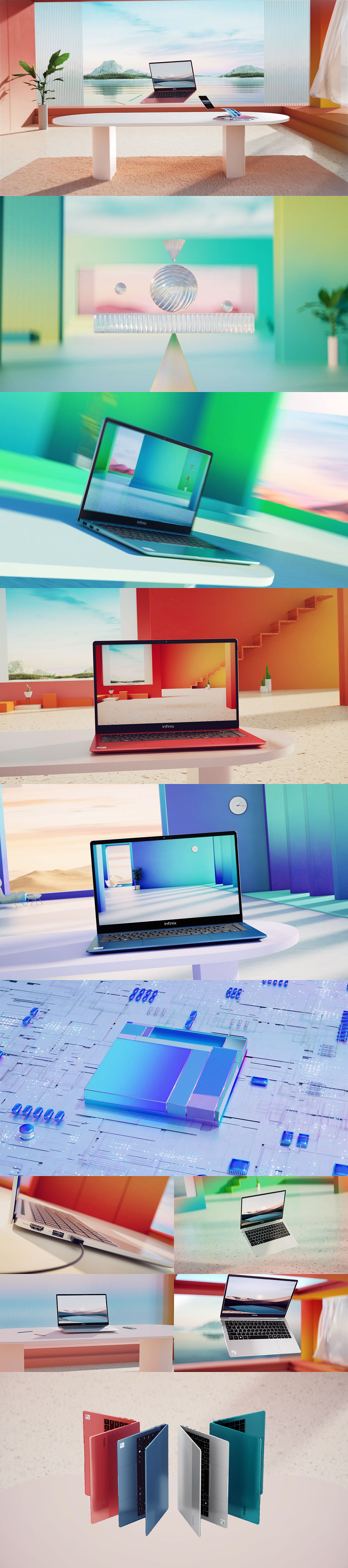 Infinix INbook X2 笔记本电脑（图ZMjg1NDIzNDA4） - 产品 - 站酷设计师LAFATA原创素材 - 站酷ZCOOL