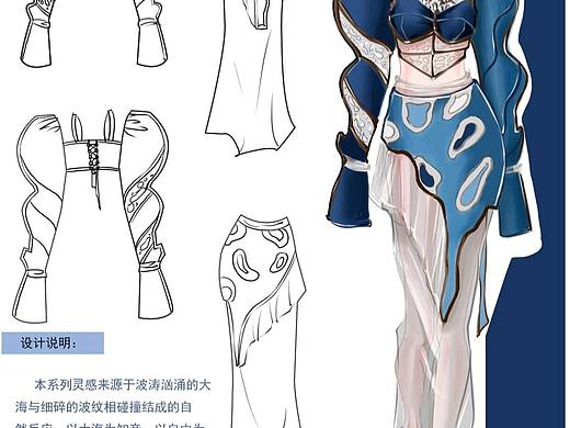 服装效果图设计【板绘】