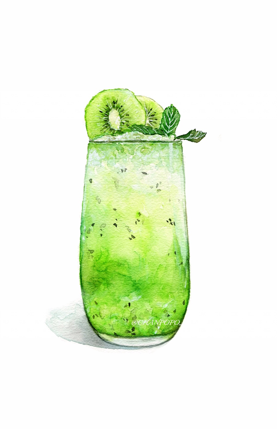 冰饮|商业插画|插画|chanpopo - 原创设计作品 - 站酷 (zcool)