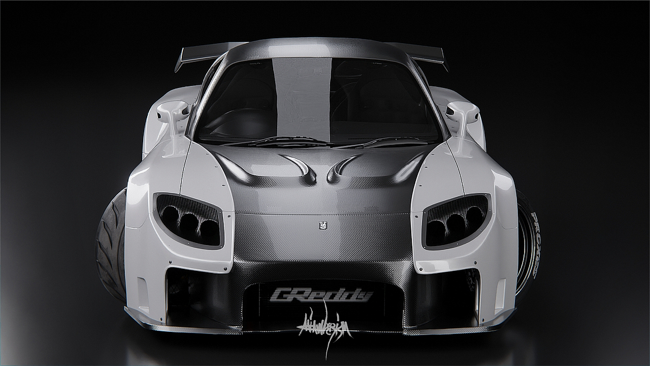 Rx7 veilside渲染练习（图ZMjczNjAwODg0） - 交通工具 - 站酷设计师Pafenlee原创素材 - 站酷ZCOOL