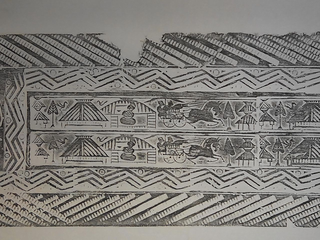 汉代画像砖 拓片艺术展览