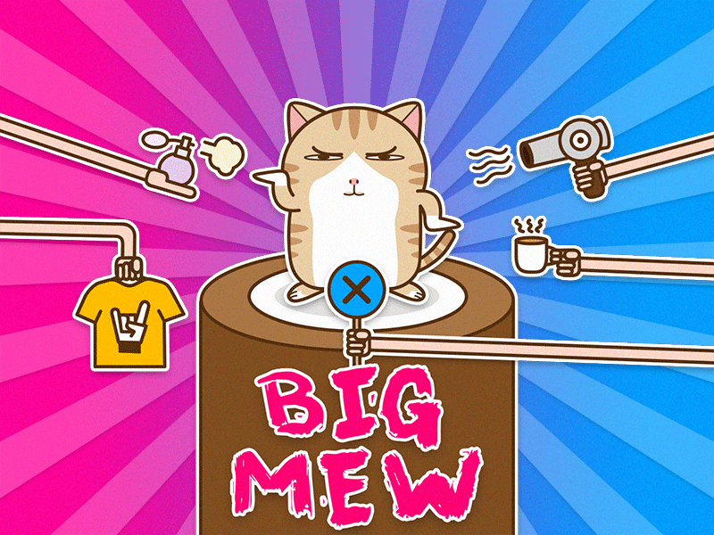 大喵 BIG MEW（图ZMTEwOTcxODIw） - 创作习作 - 站酷设计师JRZC原创素材 - 站酷ZCOOL