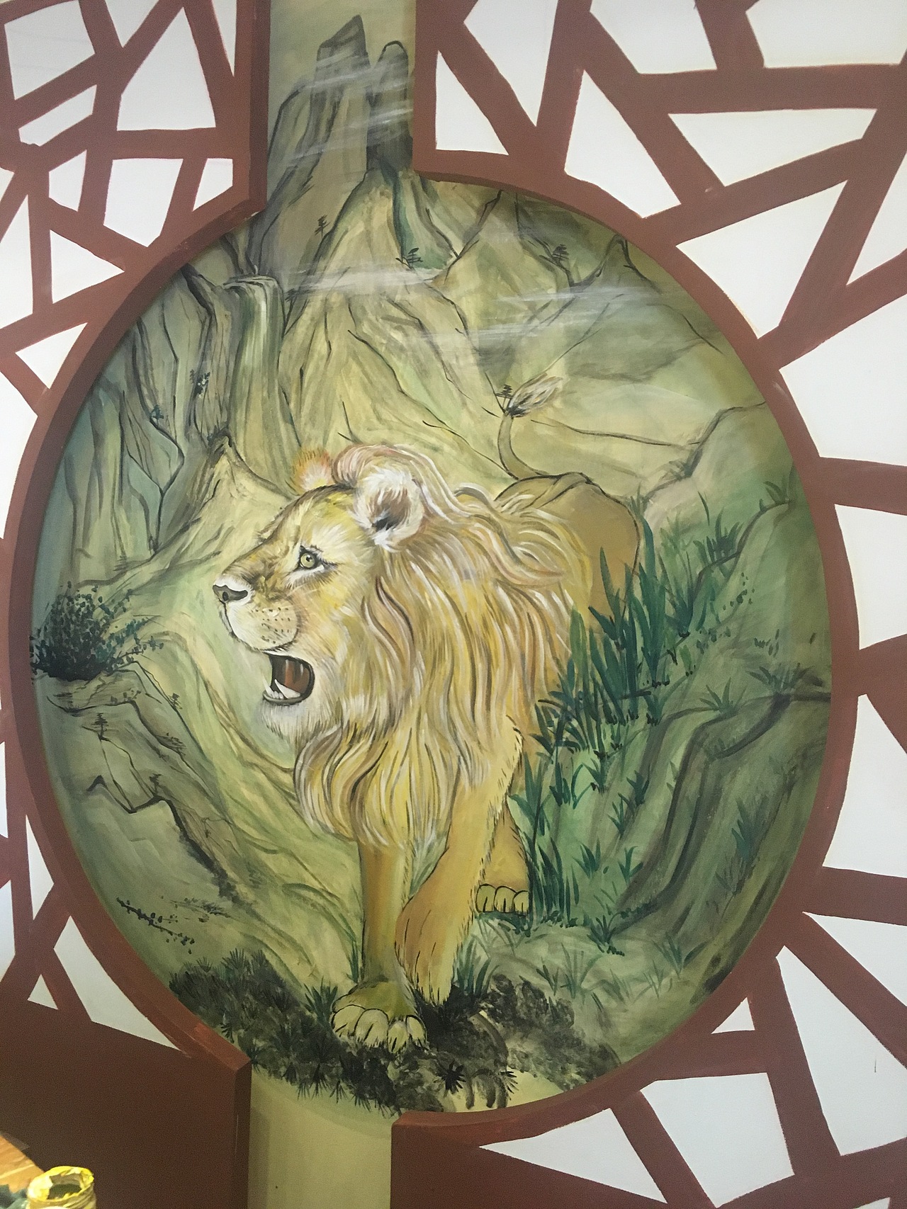 野味馆墙绘（图ZMTQwMzg0MjEy） - 新锐潮流插画 - 站酷设计师北海青芥原创素材 - 站酷ZCOOL