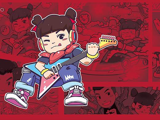 锅小闹音乐火锅插画第三期