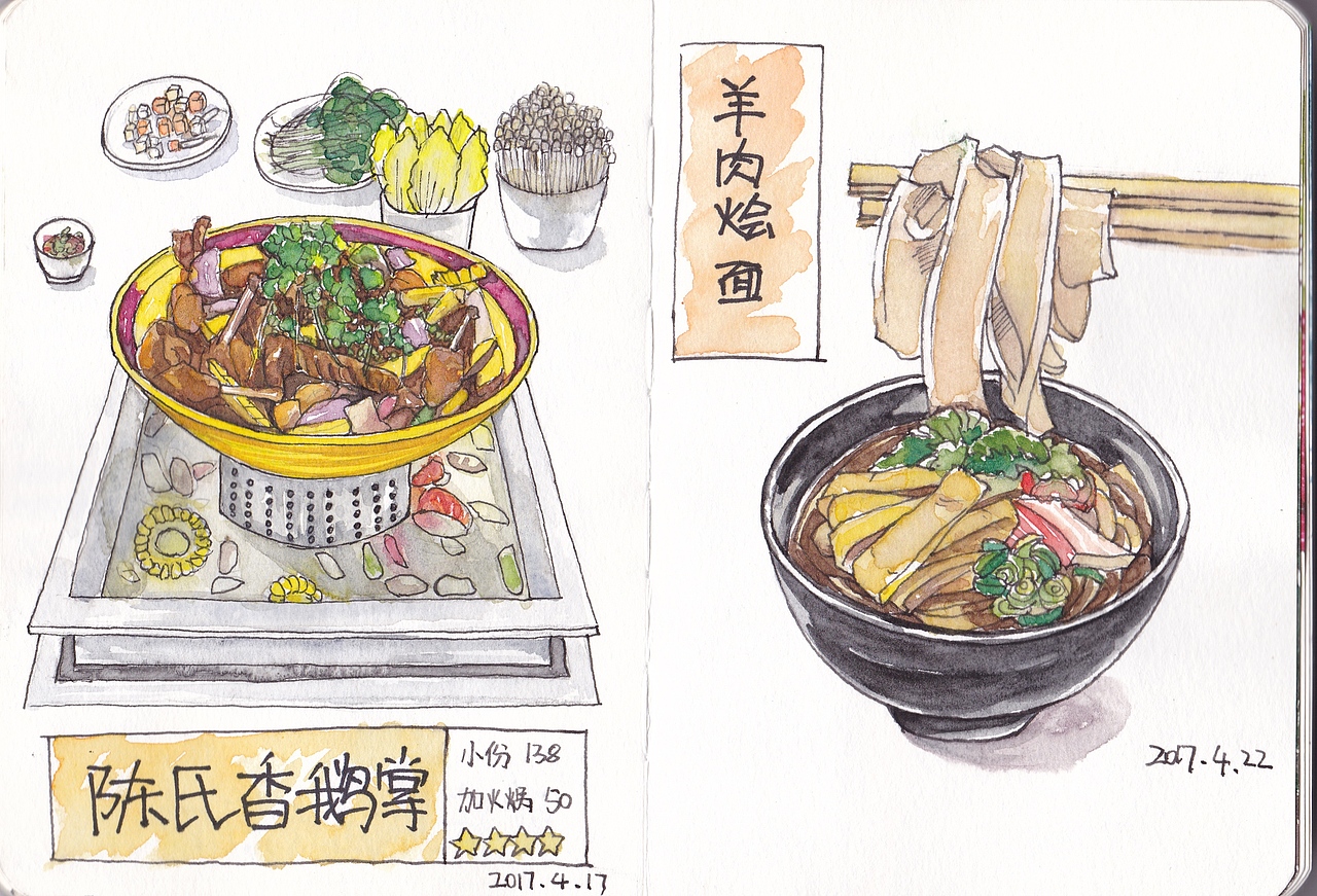 我的手绘练习本【二】（图ZODgxODMwMjA=） - 创作习作 - 站酷设计师利狗狗原创素材 - 站酷ZCOOL