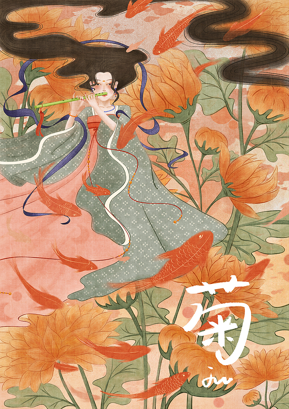 梅兰竹菊（图ZMjA1ODg5MTg0） - 创作习作 - 站酷设计师h_SaSa原创素材 - 站酷ZCOOL