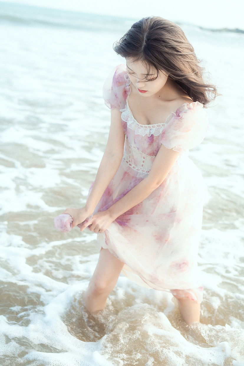 这个夏天结束在海边～（图ZMzE4NDgxMjEy） - 人像摄影 - 站酷设计师青岛摄影师野子原创素材 - 站酷ZCOOL