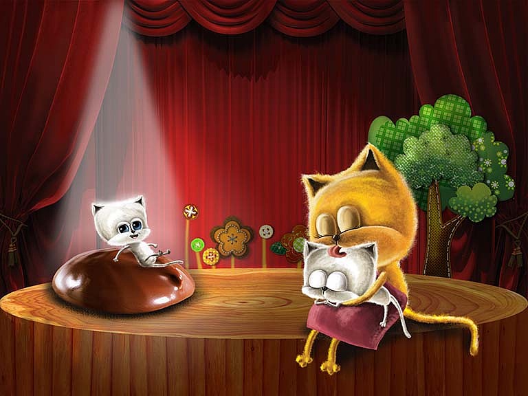 工作一年的儿童插画作品